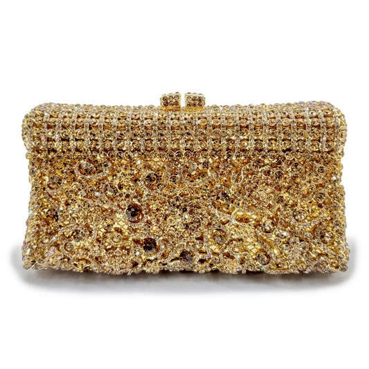 Crystal Evening Clutch Bag  – Elegant Party Purse